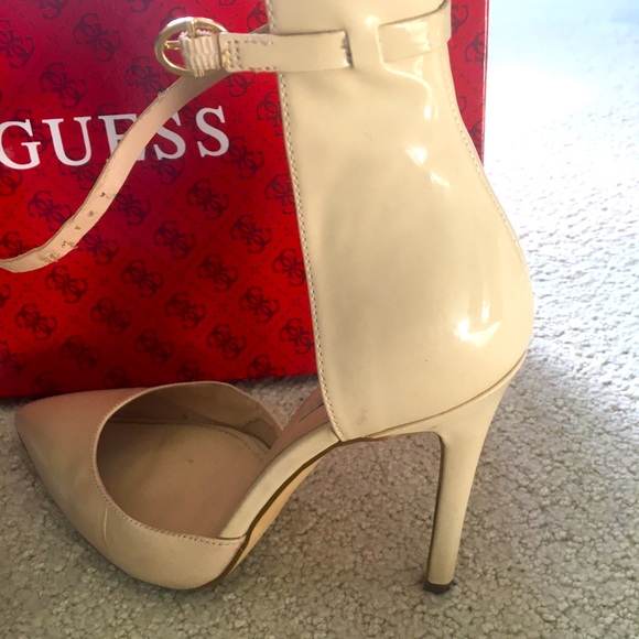 GUESS Gwabaih2-A Light Natural Color 4” Heels - Picture 3 of 9